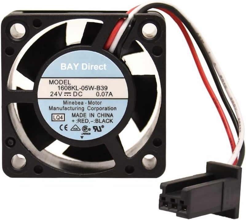 BAY Direct 1608KL-05W-B39 24V 0.07A 4CM 3-Wire Cooling Fan Graphics Card Fan 404020mm - Image 1